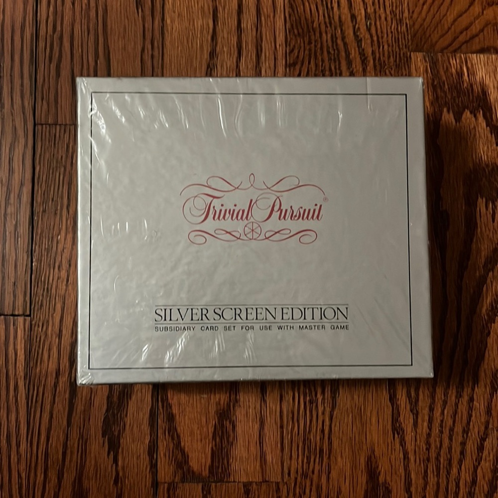 NIB Trivial Pursuit Silver Screen Edition never opened 1981